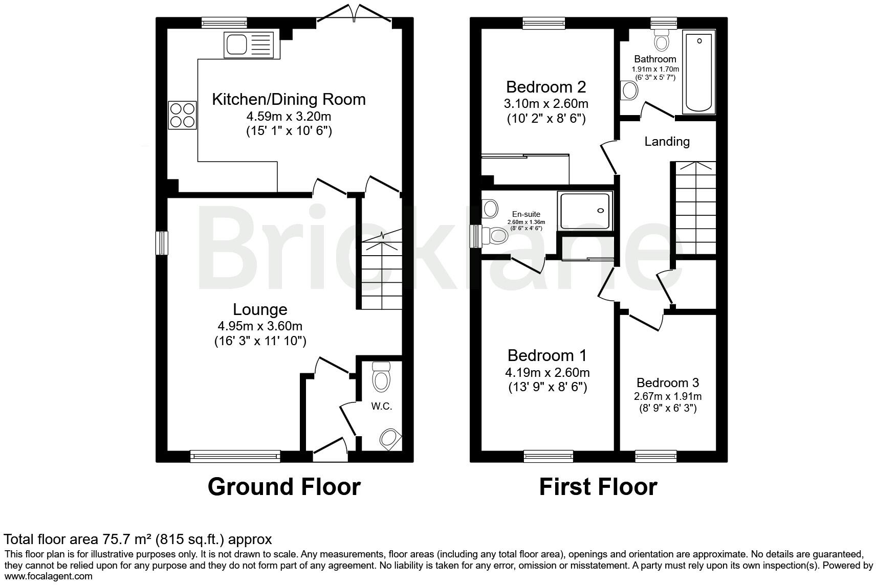 Almond Avenue, Whittlesey, PETERBOROUGH floorplan
