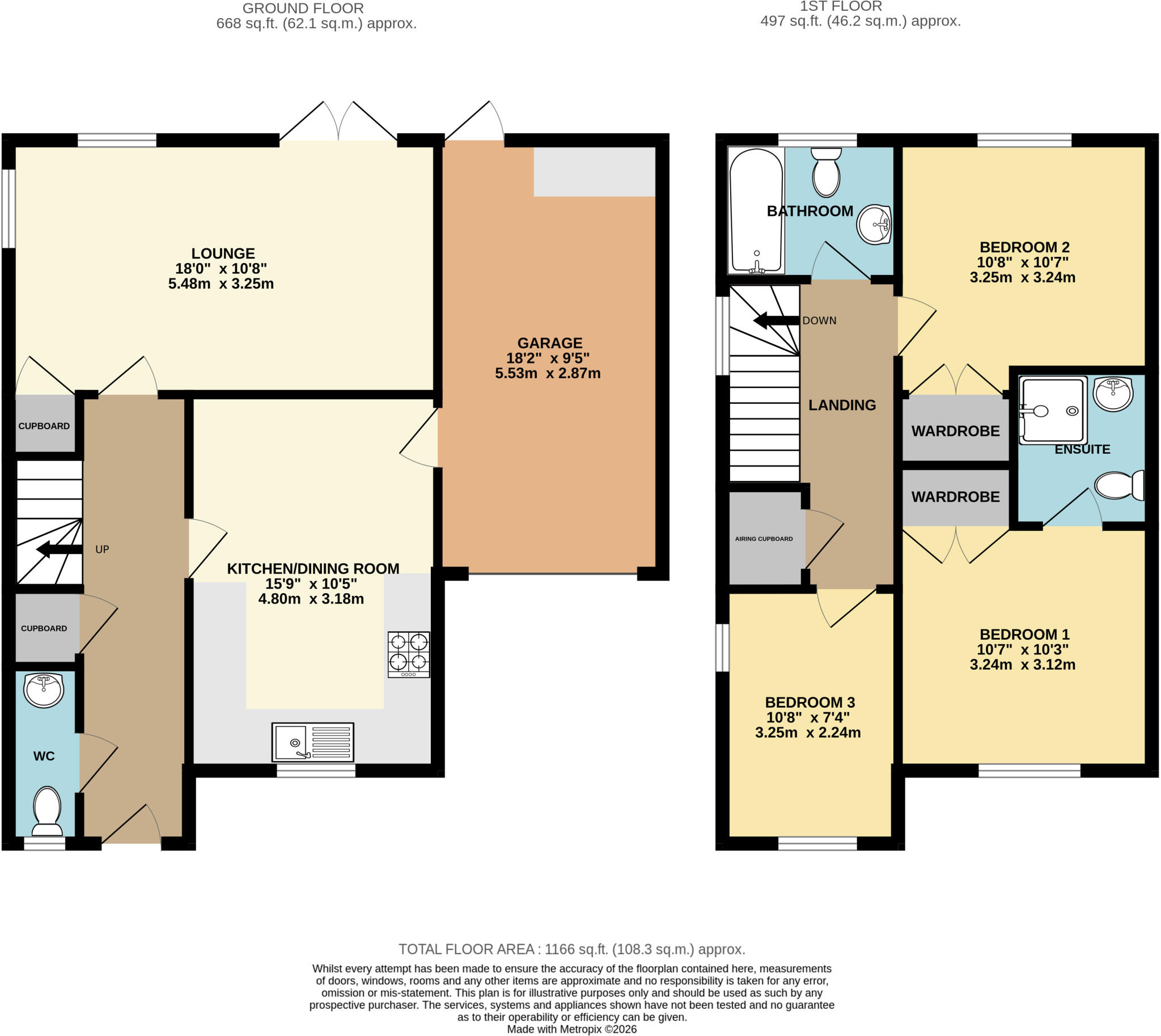 Easterly Park, Braunton, Devon, EX33 floorplan