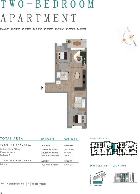 1 Potters Road, Chelsea, London floorplan