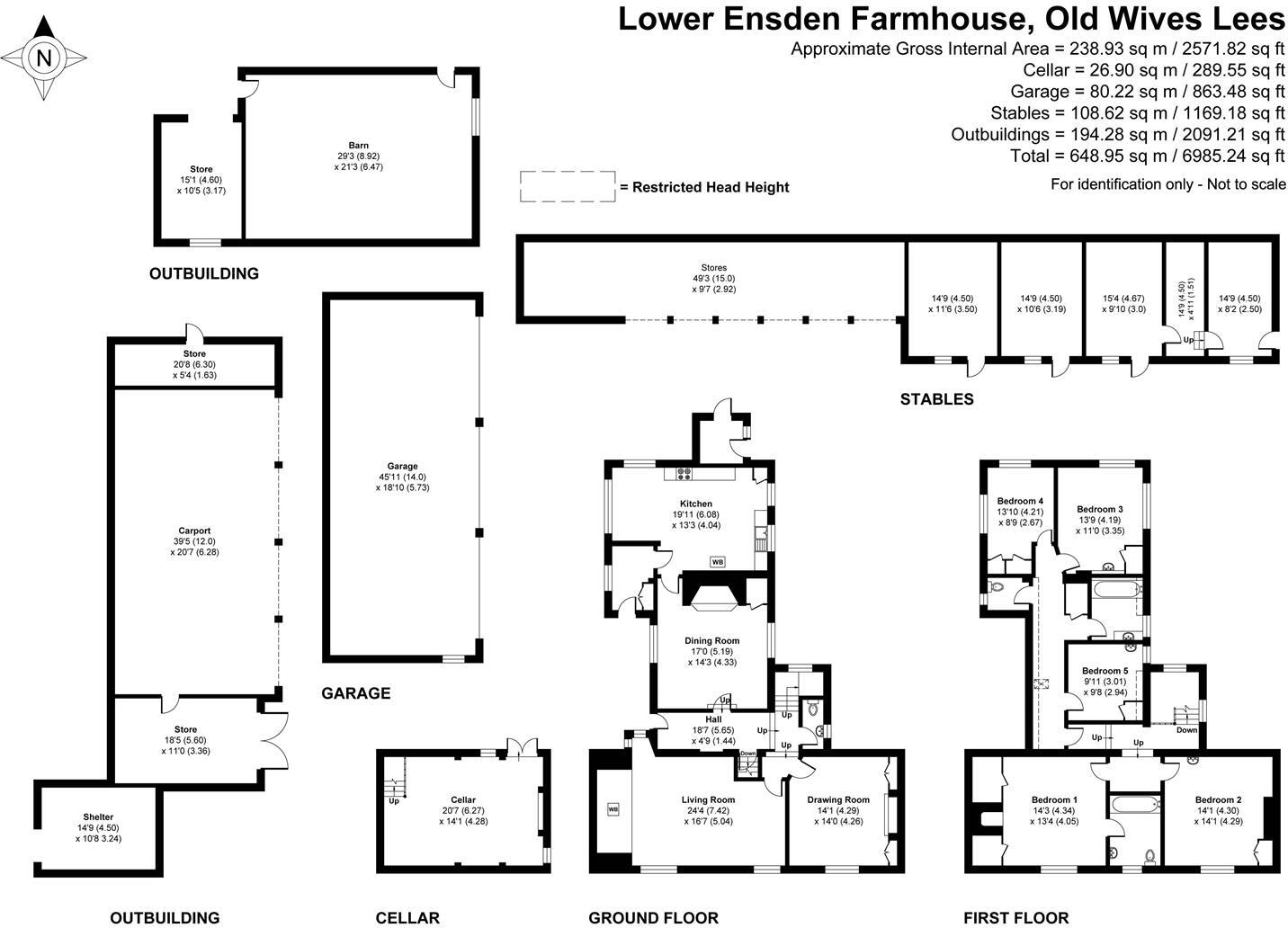 Lower Ensden Road, Old Wives Lees, Canterbury floorplan