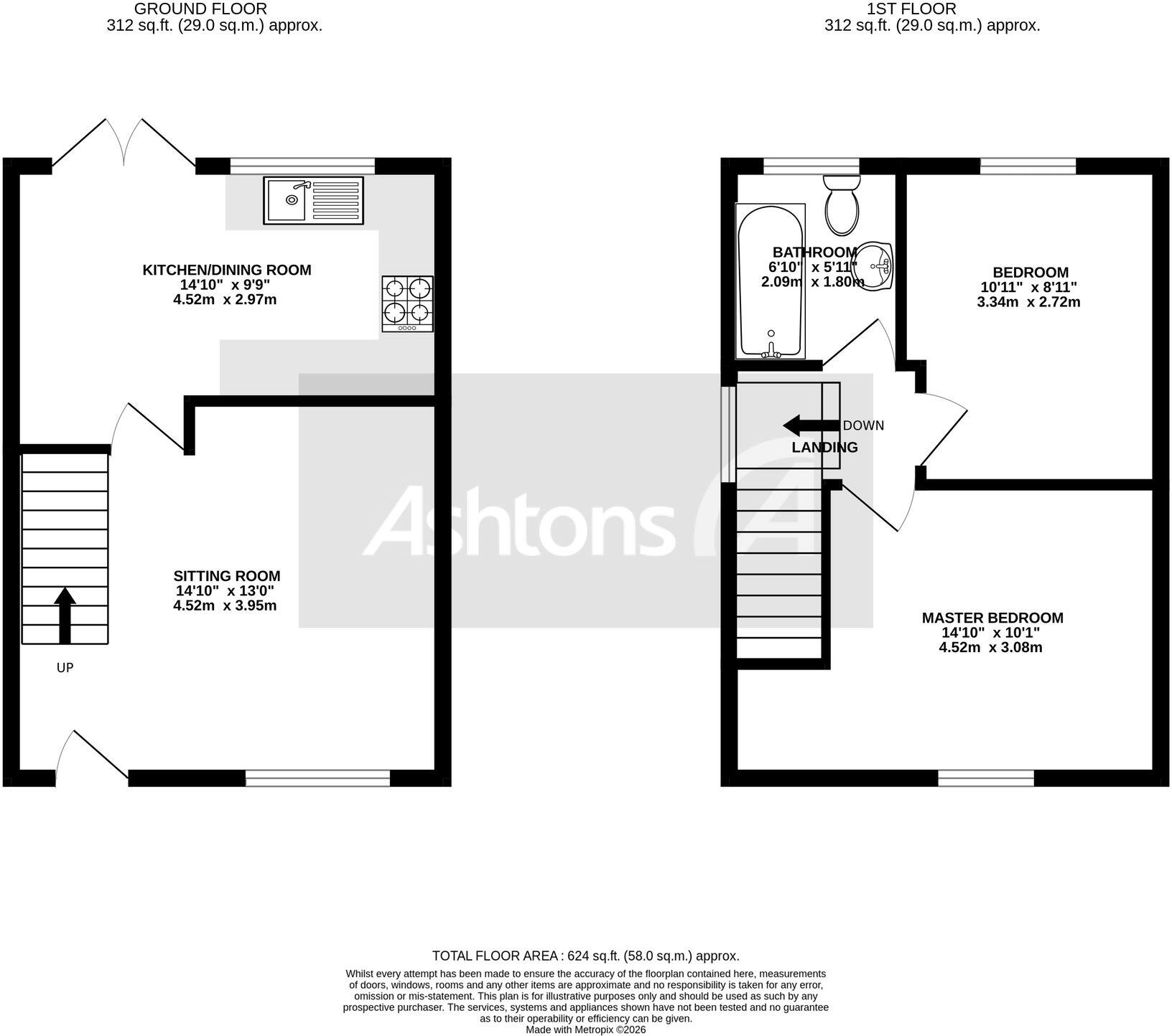 Yorkshire Gardens, St. Helens, WA10 floorplan