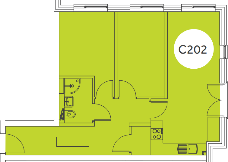 Green Quarter, Cross Green Lane, Leeds, LS9 floorplan