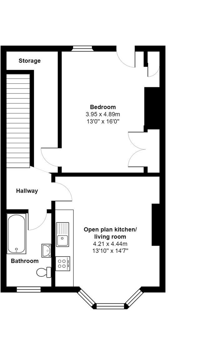 Freemantle terrace, North Road, Ripon floorplan