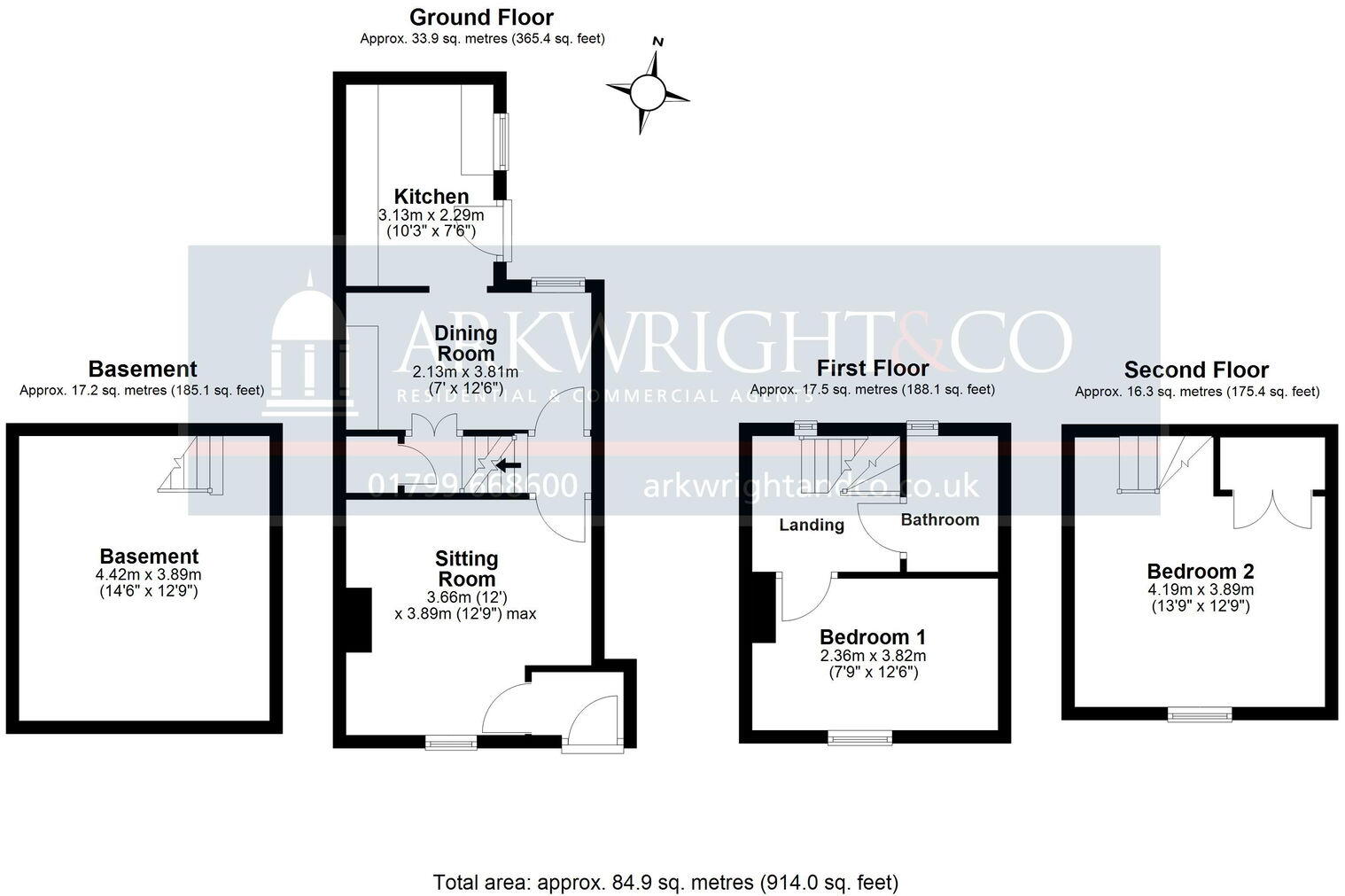 Radwinter Road, Saffron Walden floorplan