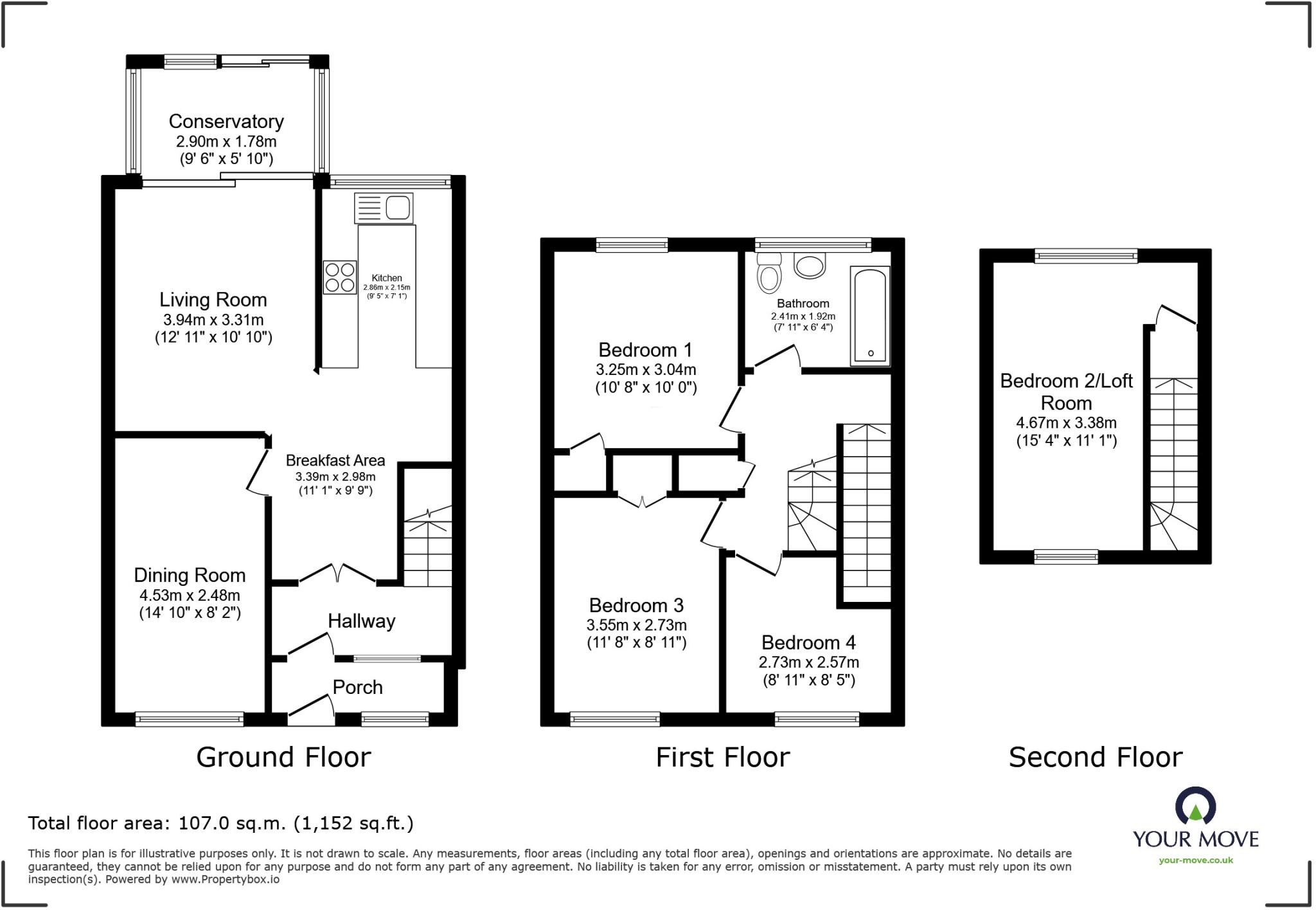 Telham Avenue, Ramsgate, Kent, CT12 floorplan