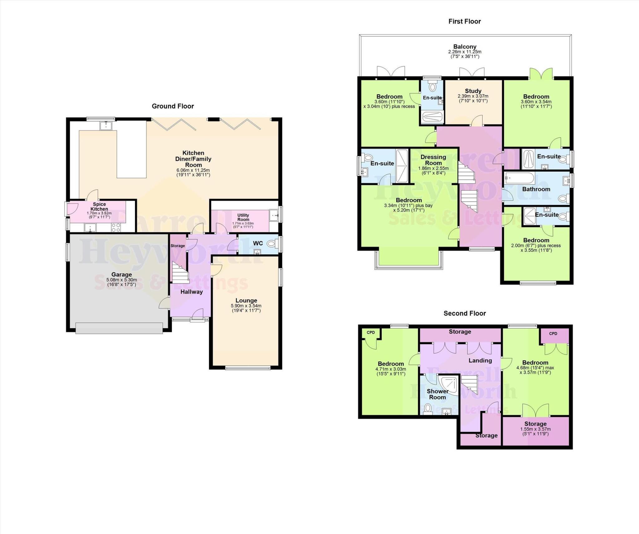 Nursery Close, Fulwood, Preston floorplan