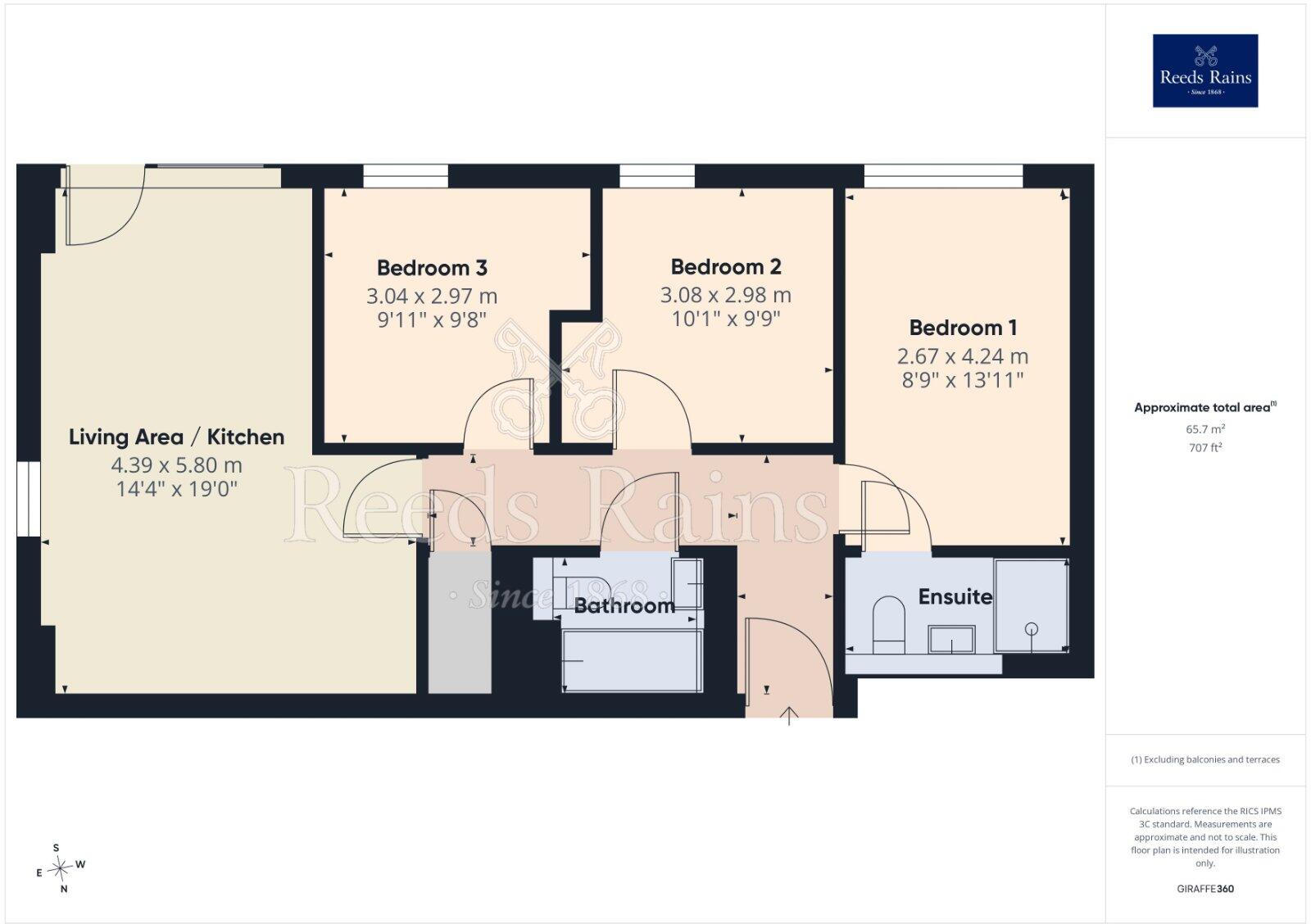 Derwent Street, Salford, M5 floorplan