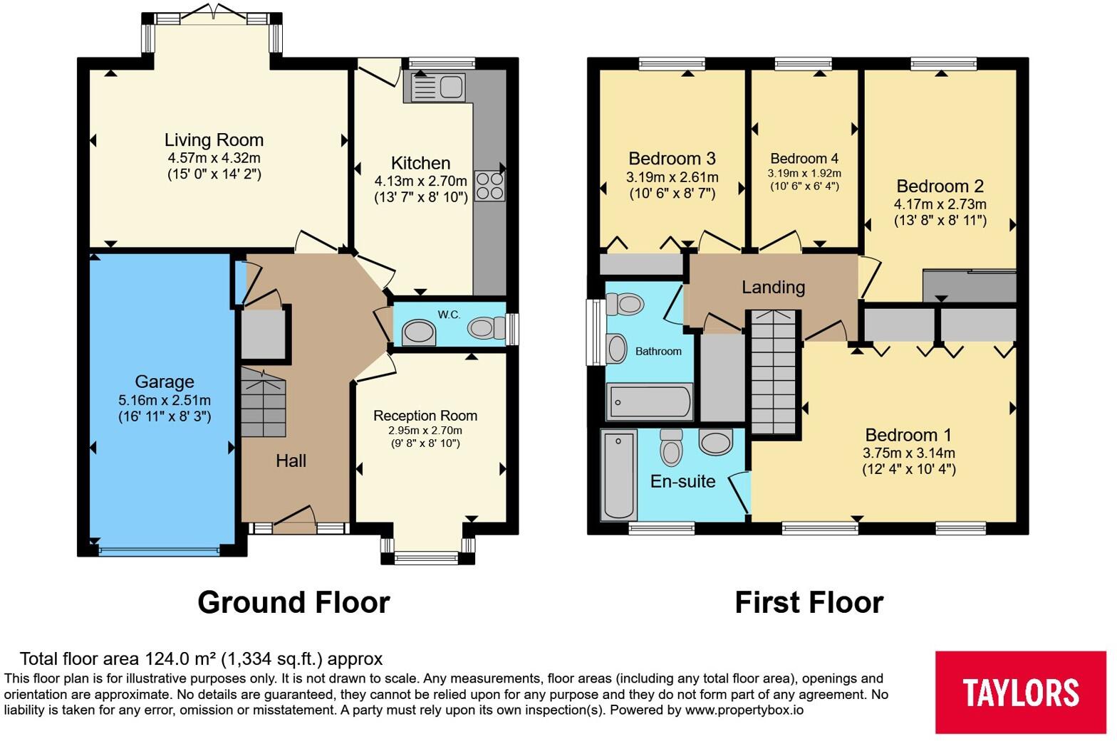 Hillesden Avenue, Elstow, Bedford, Bedfordshire, MK42 floorplan