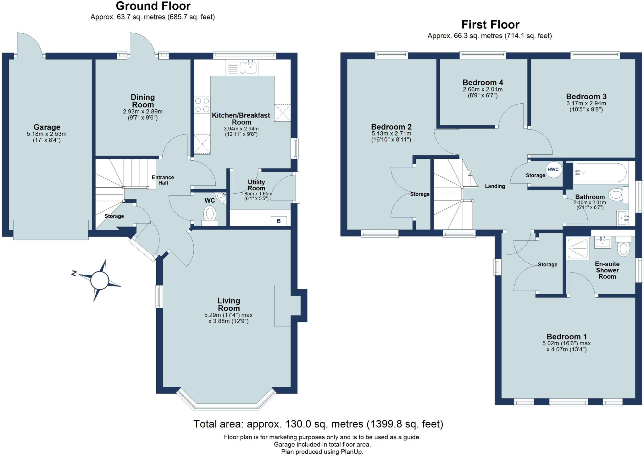 Damson Way, St. Albans, Hertfordshire, AL4 floorplan