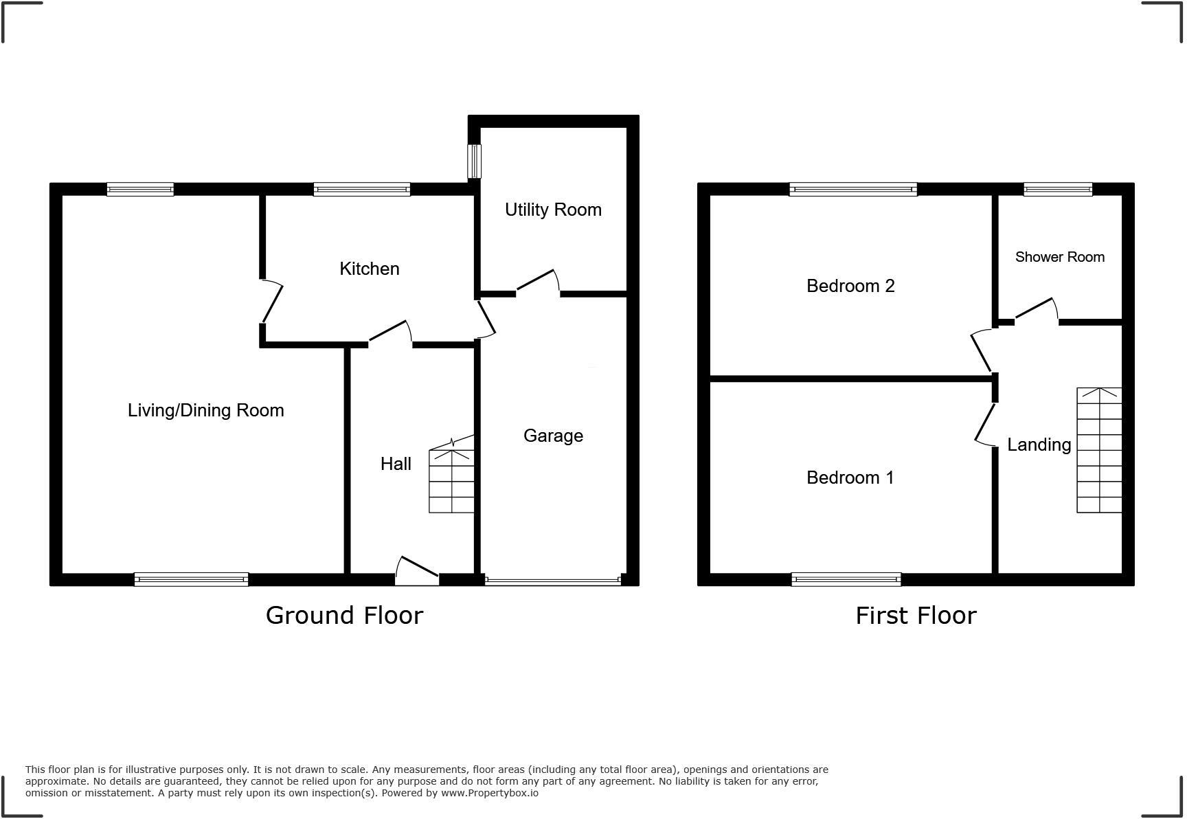 Nether Riggs, Bedlington floorplan