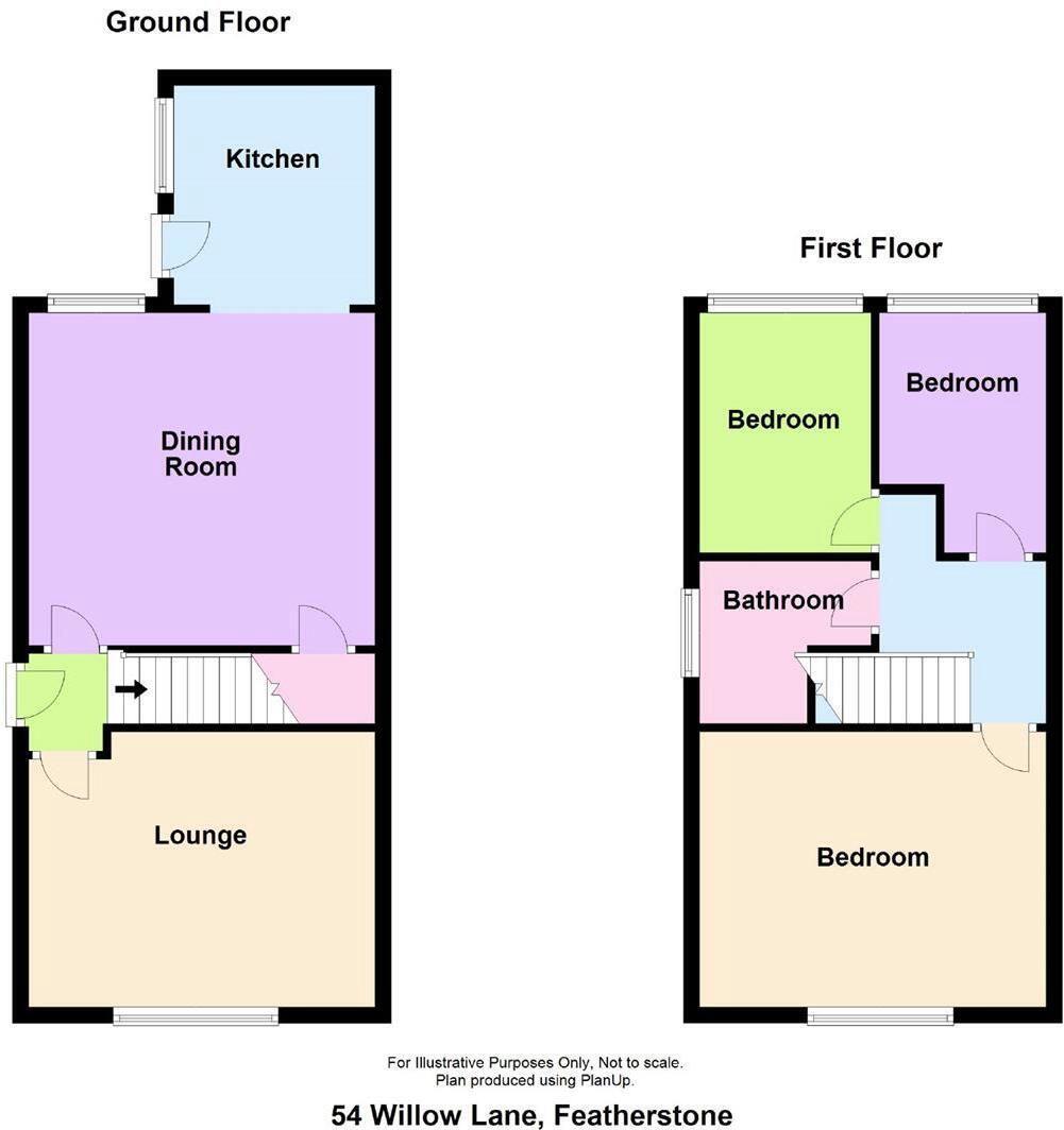 Willow Lane, Featherstone, Pontefract, Wakefield floorplan
