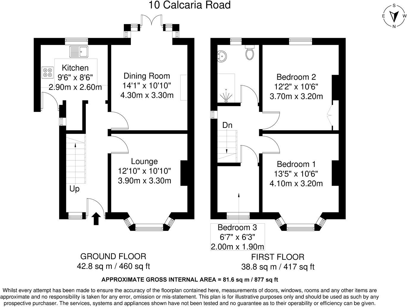 Calcaria Road, Tadcaster floorplan