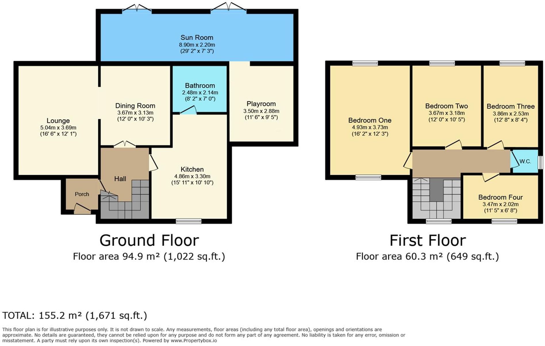 First Avenue, Prestatyn, LL19 floorplan
