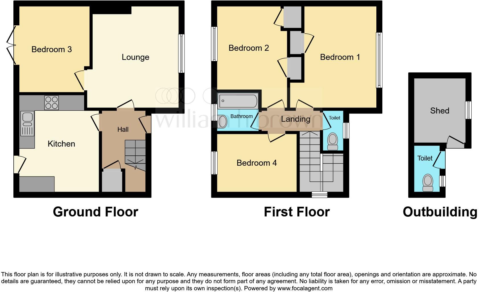 Cunningham Road, Norwich floorplan