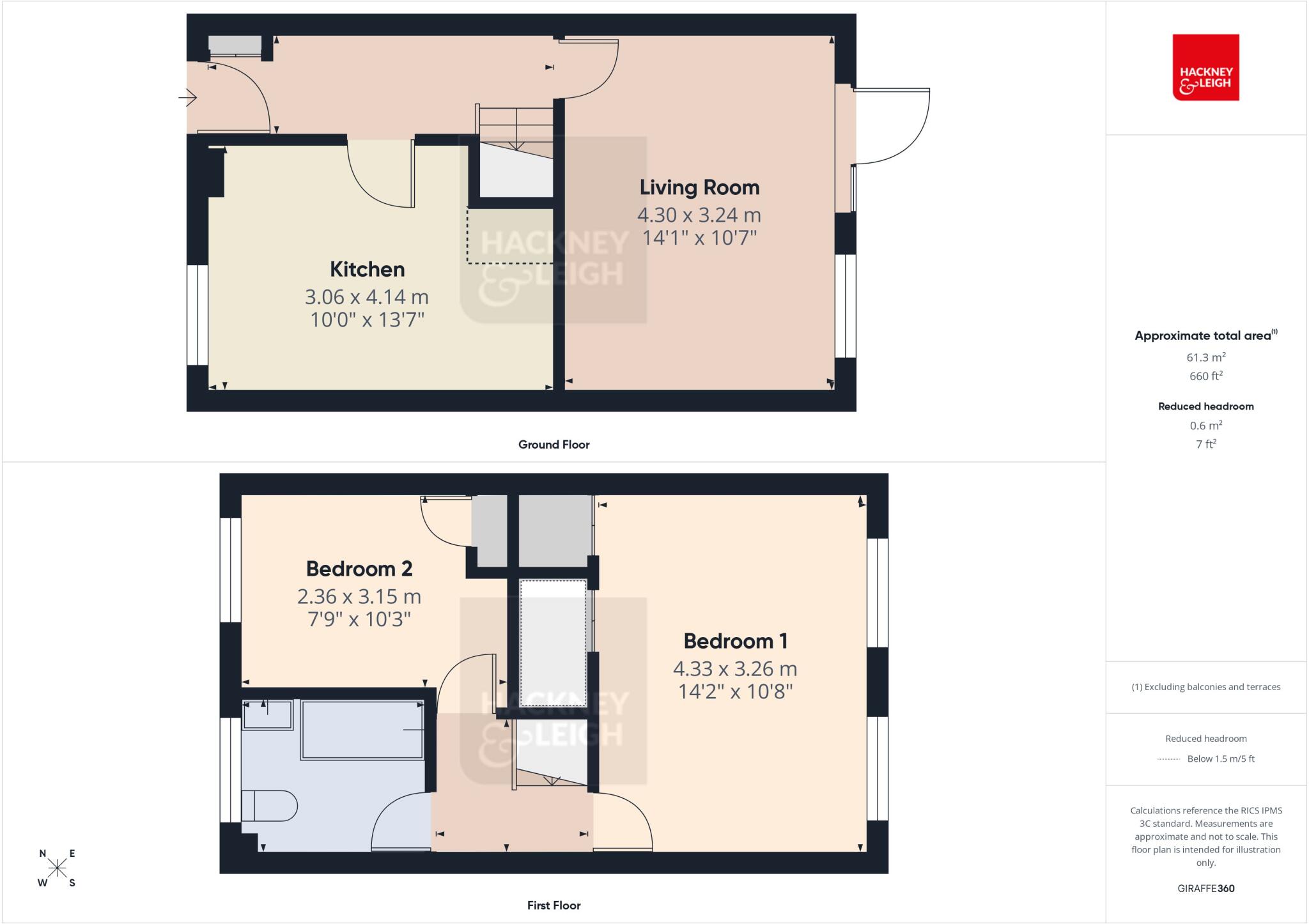10 Oldfield Court, Windermere, LA23 2HH floorplan