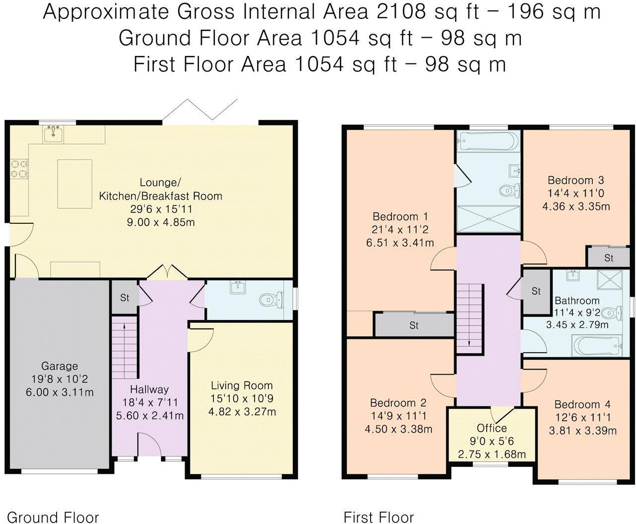 Cuffley Hill, Goffs Oak floorplan