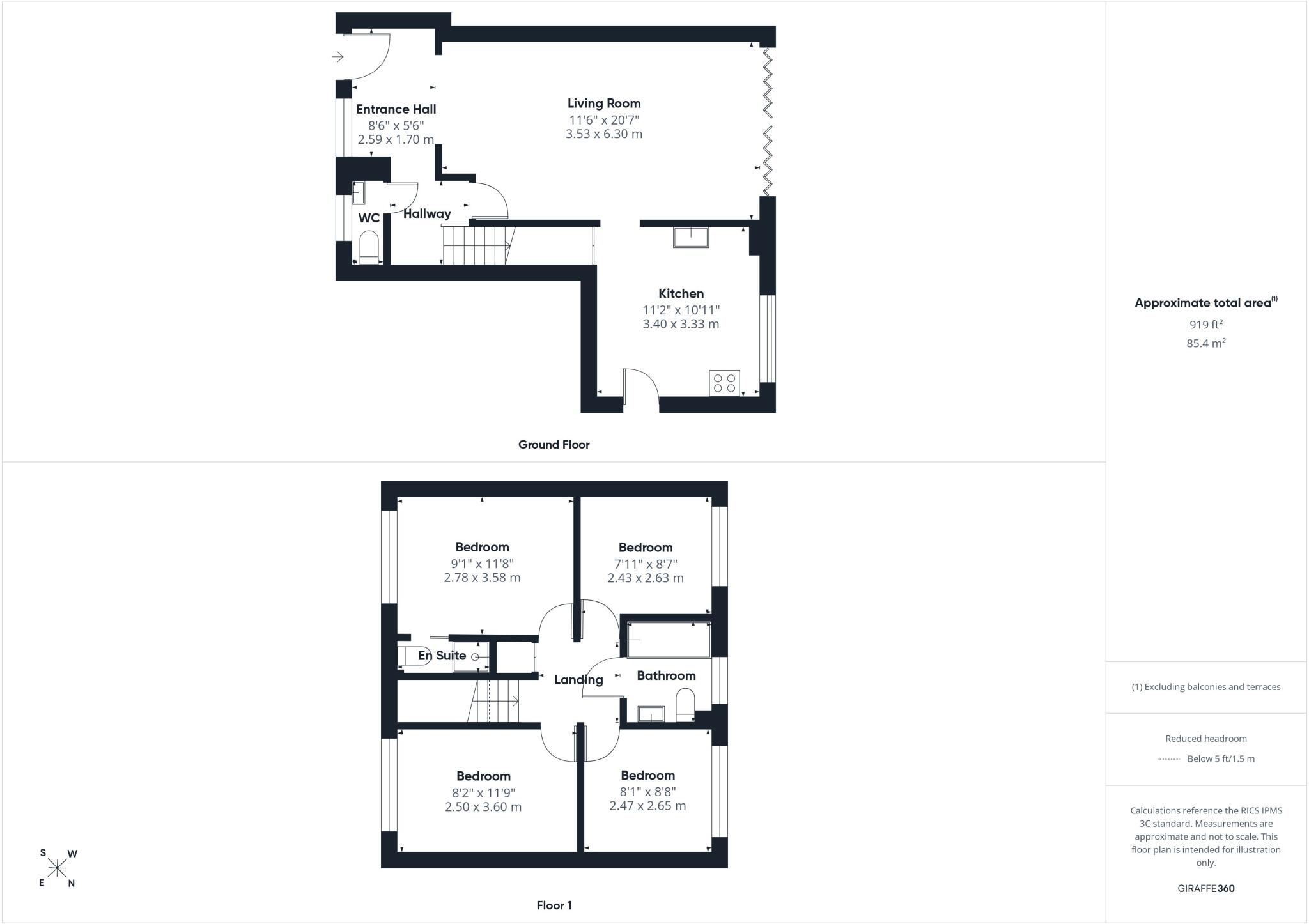 Brookside Road, Bransgore, Christchurch, Dorset, BH23 floorplan