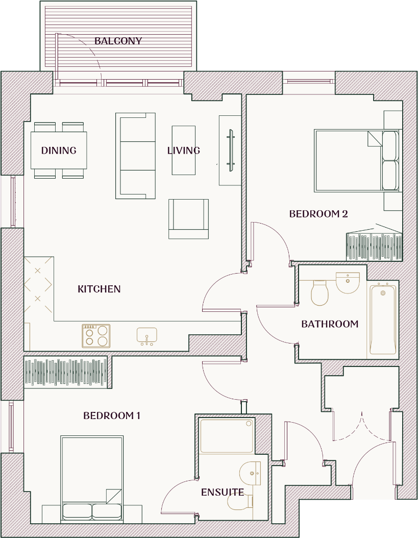 Briggs Close, Stevenage, Hertfordshire, SG1 floorplan