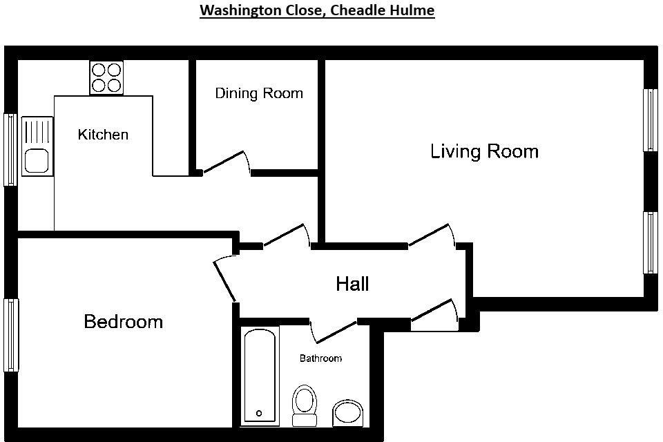 Flat 2, Washington Close, Cheadle Hulme, Cheadle floorplan