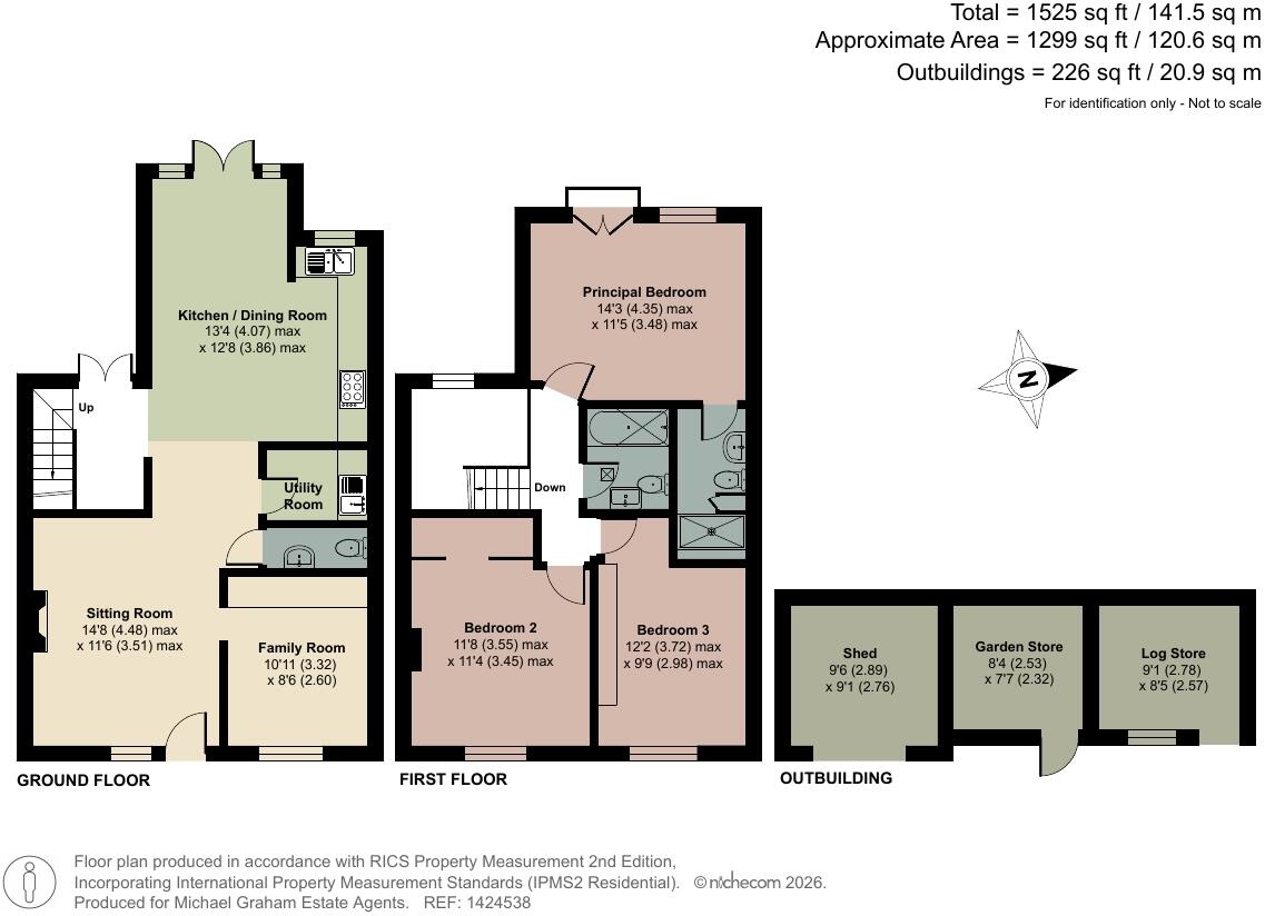 Olney Road, Lavendon, Buckinghamshire, MK46 floorplan