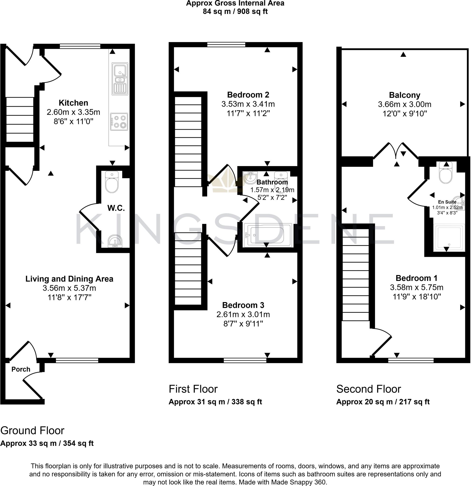 Hollies Lane Salford M5 floorplan