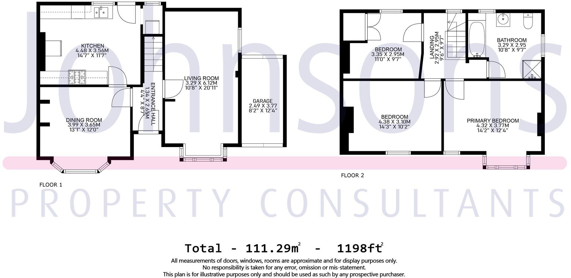 Northwick Road, Evesham, WR11 floorplan