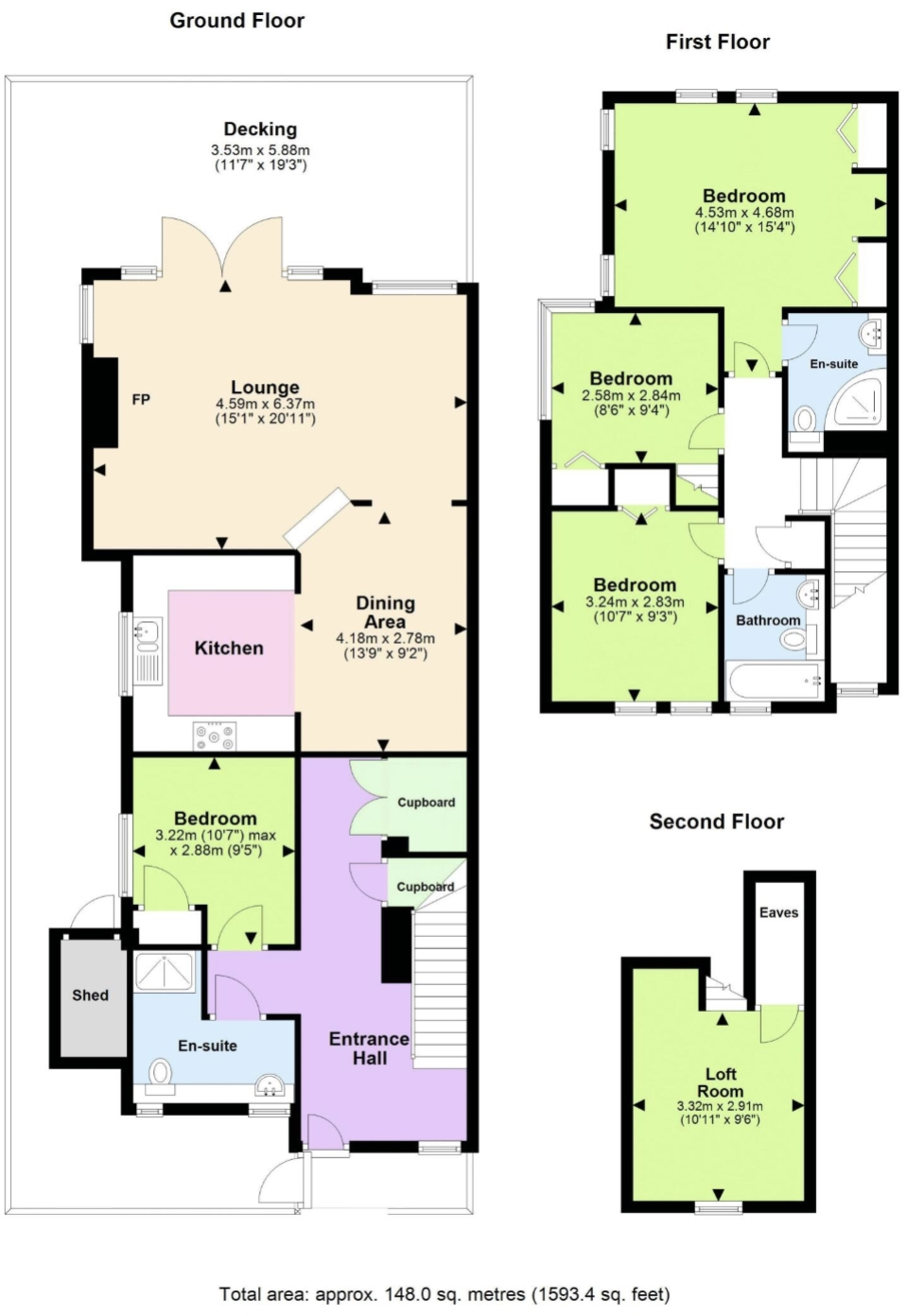 The Landings, South Cerney floorplan