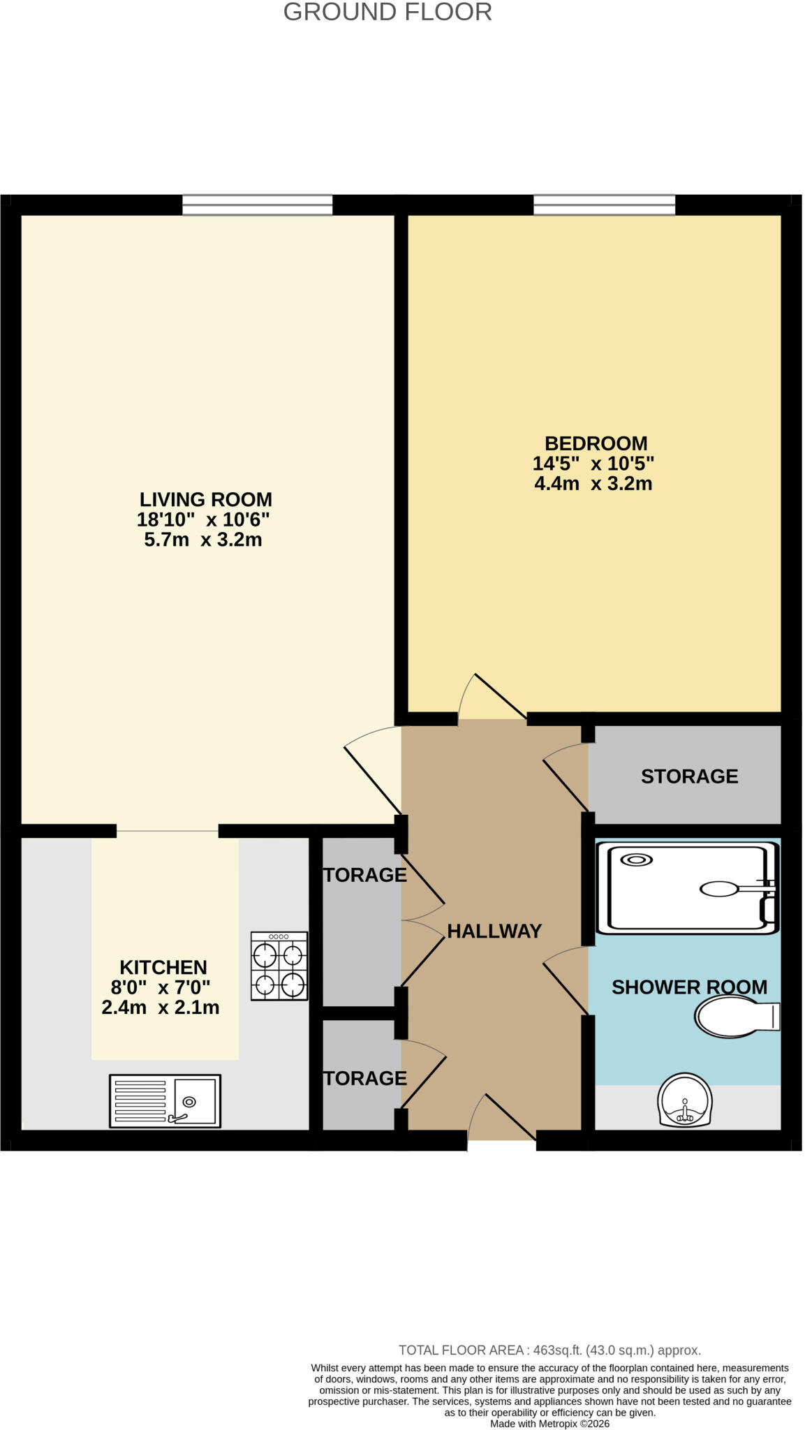 Ullswater Court, Glebelands Avenue, South Woodford, Redbridge, London floorplan