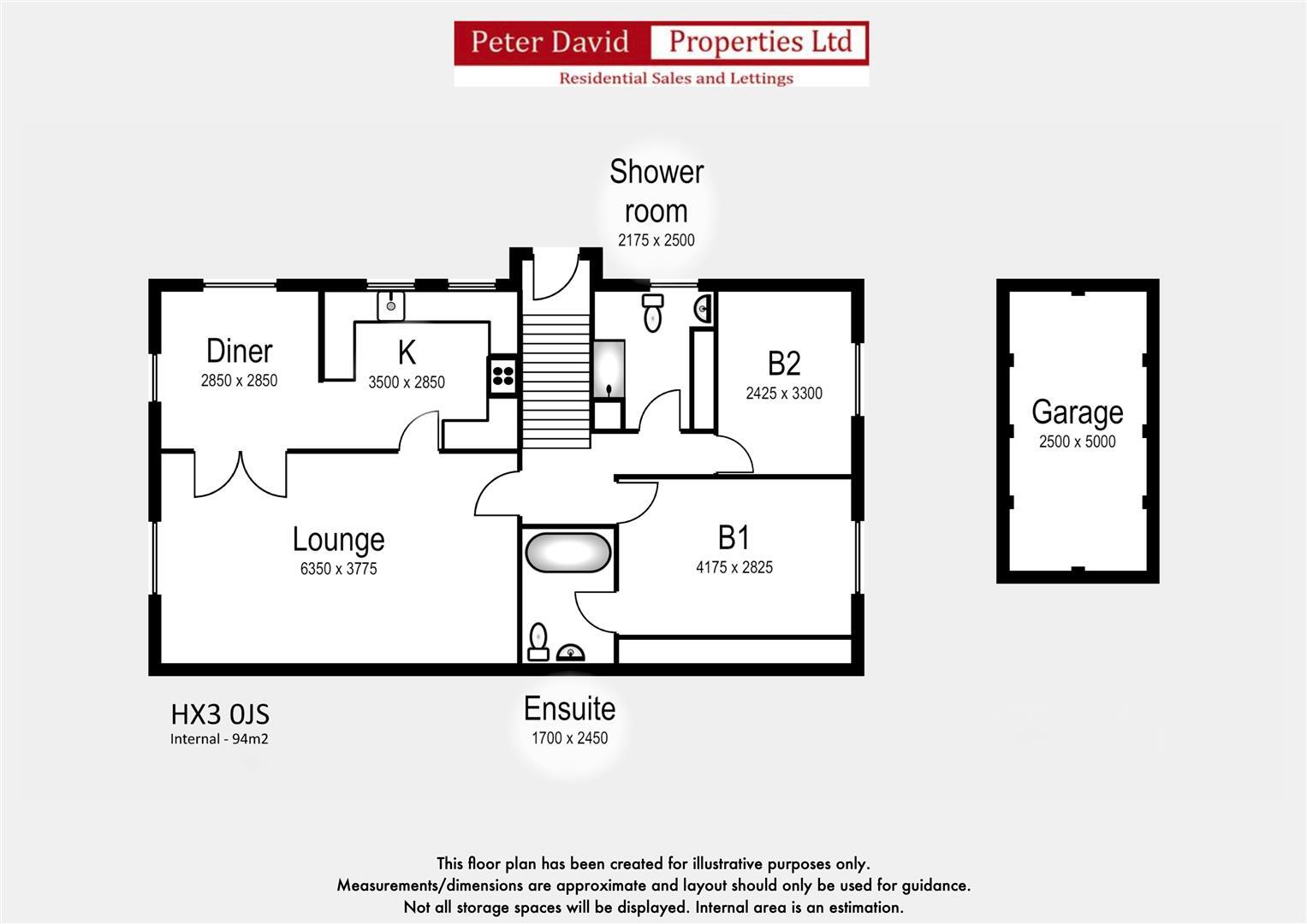 Grange Park, Skircoat Moor Road, Halifax floorplan