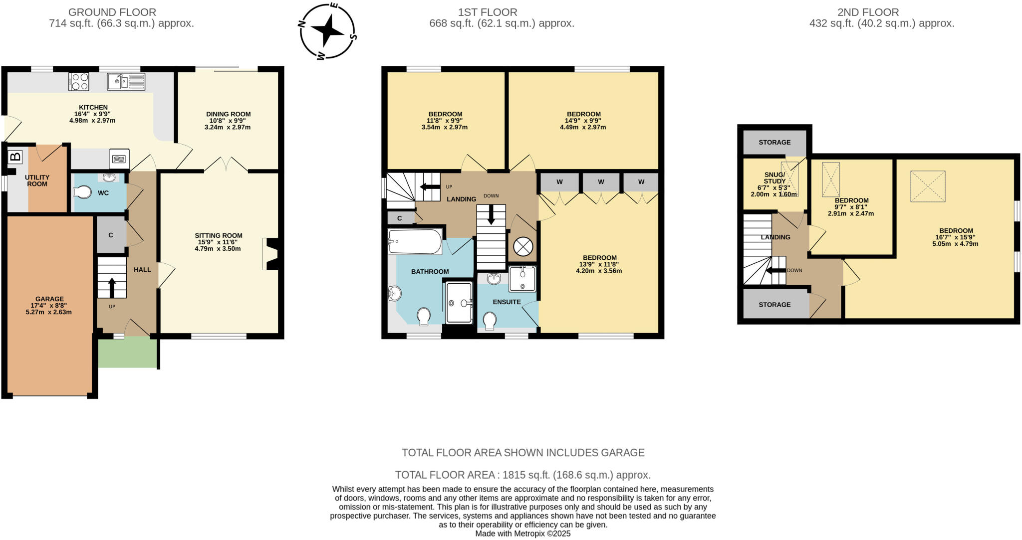 St. Marys Drive, Fairford, Gloucestershire, GL7 floorplan