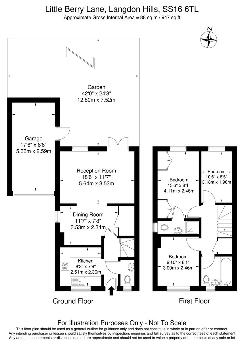 Little Berry Lane, Langdon Hills, SS16 6 floorplan