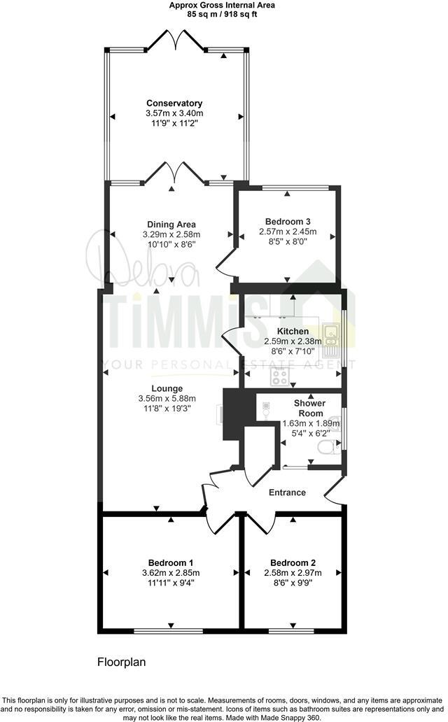 Glenroyd Avenue, Eaton Park, Stoke-On-Trent floorplan