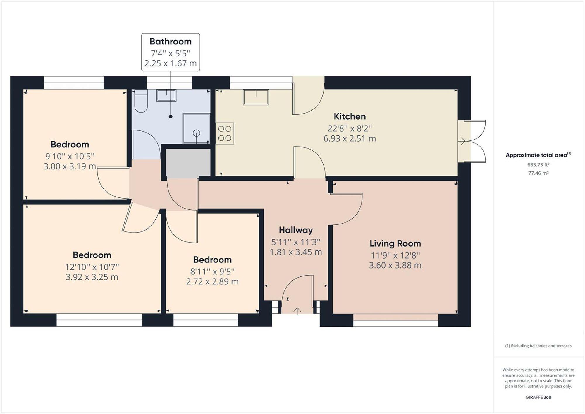 Burton Drive, Wrexham, LL12 floorplan