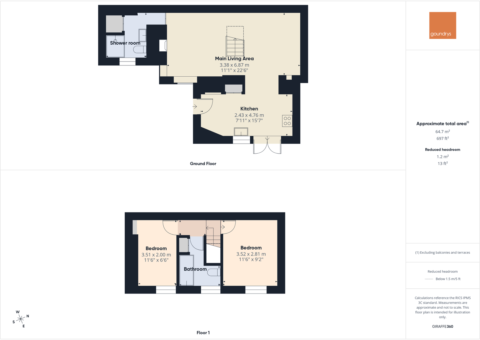 Lower Bolenna, Perranporth, TR6 0JD floorplan