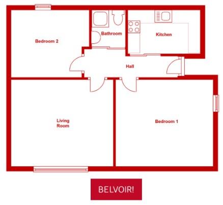 London Road, Leicester, LE2 floorplan