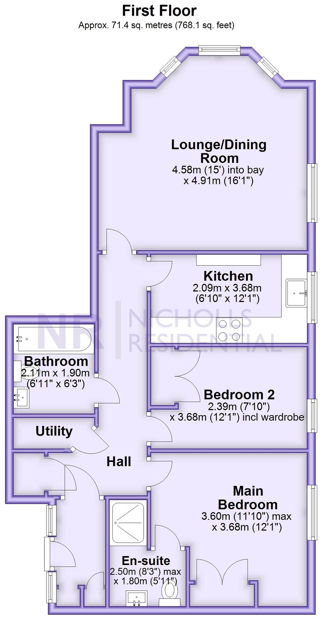 Daymerslea Ridge, Leatherhead, Surrey. KT22 floorplan