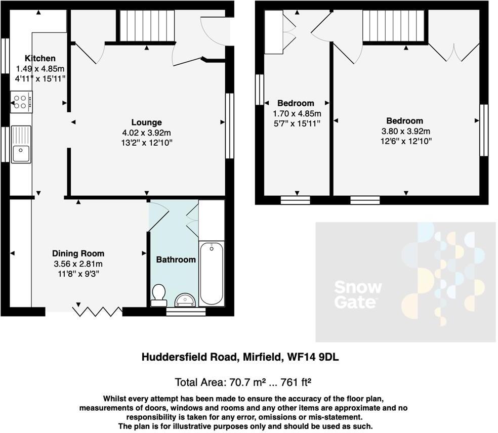 Huddersfield Road, Mirfield floorplan
