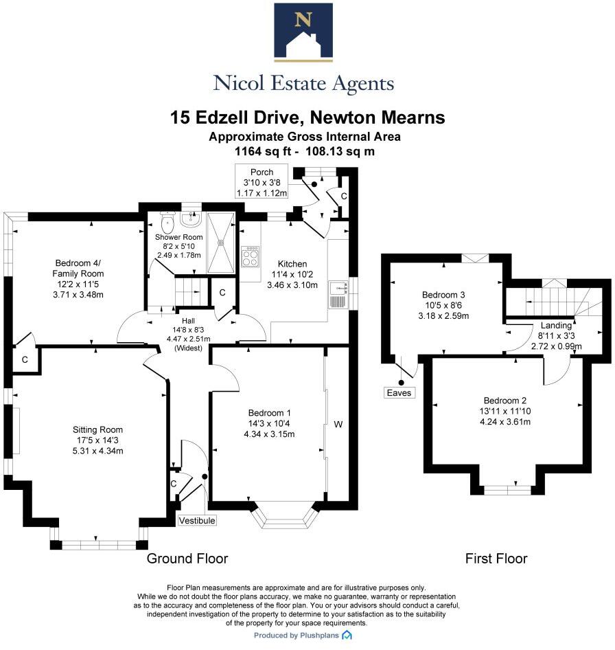 Edzell Drive, Newton Mearns floorplan
