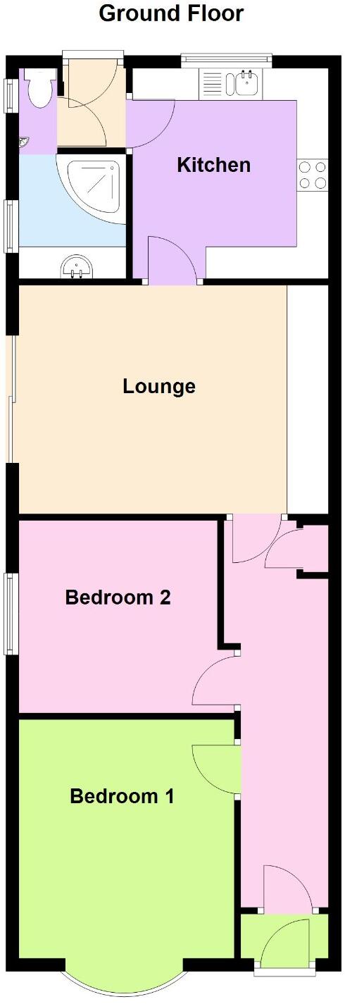 Connaught Road, Rayleigh, Essex, SS6 floorplan