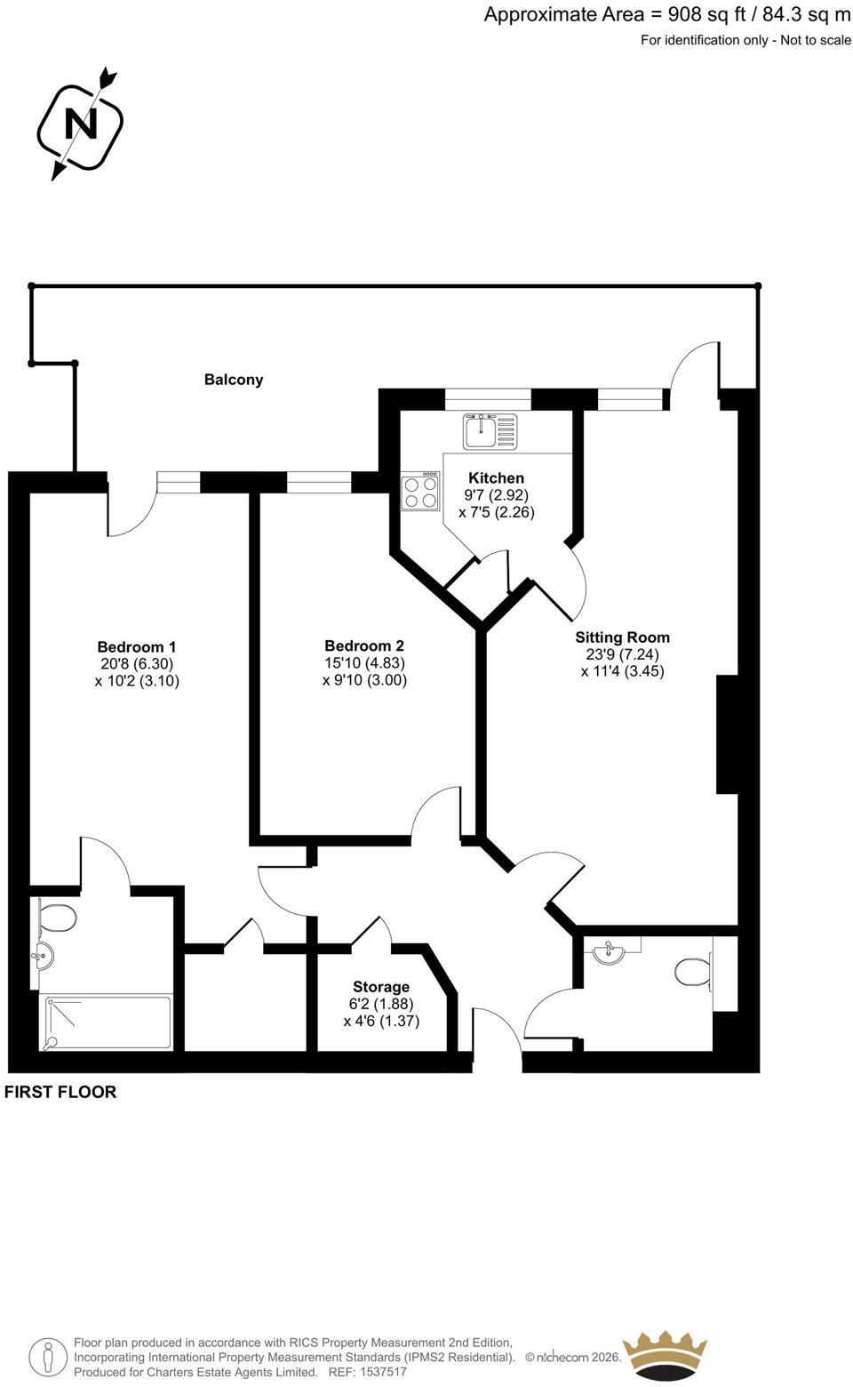 Harbour Road, Gosport, Hampshire, PO12 floorplan