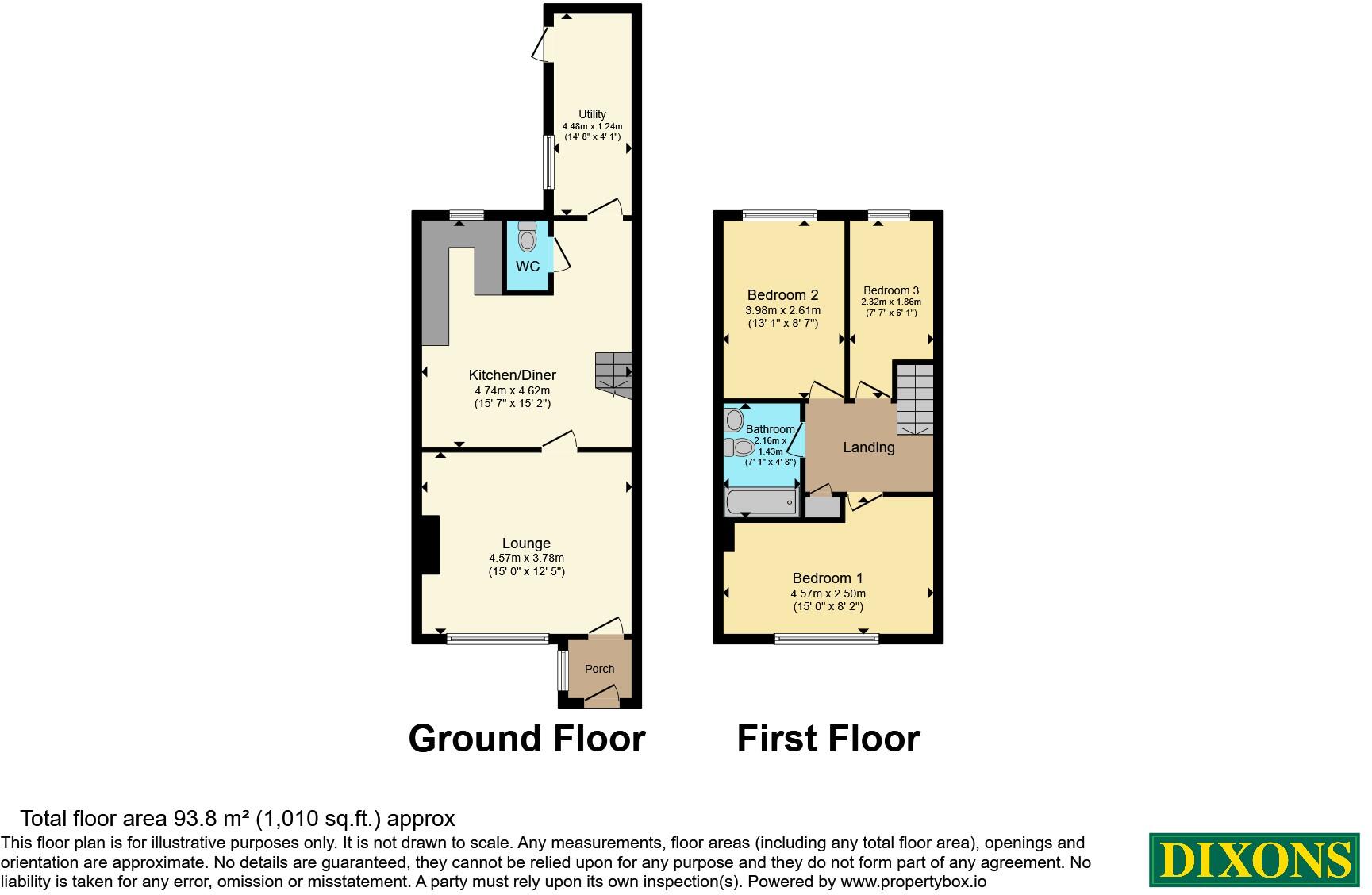 Millfield Avenue, WALSALL, West Midlands, WS3 floorplan