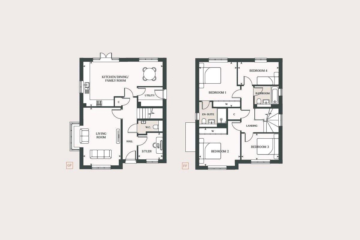 St Anne's Meadows, London Road, Wokingham floorplan
