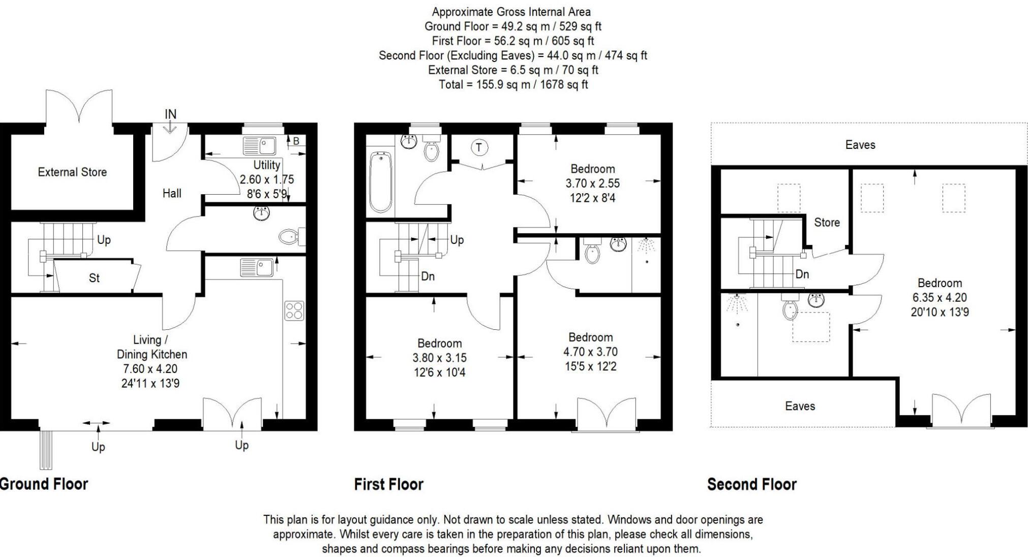 Eastgate, Bourne, Lincolnshire, PE10 floorplan