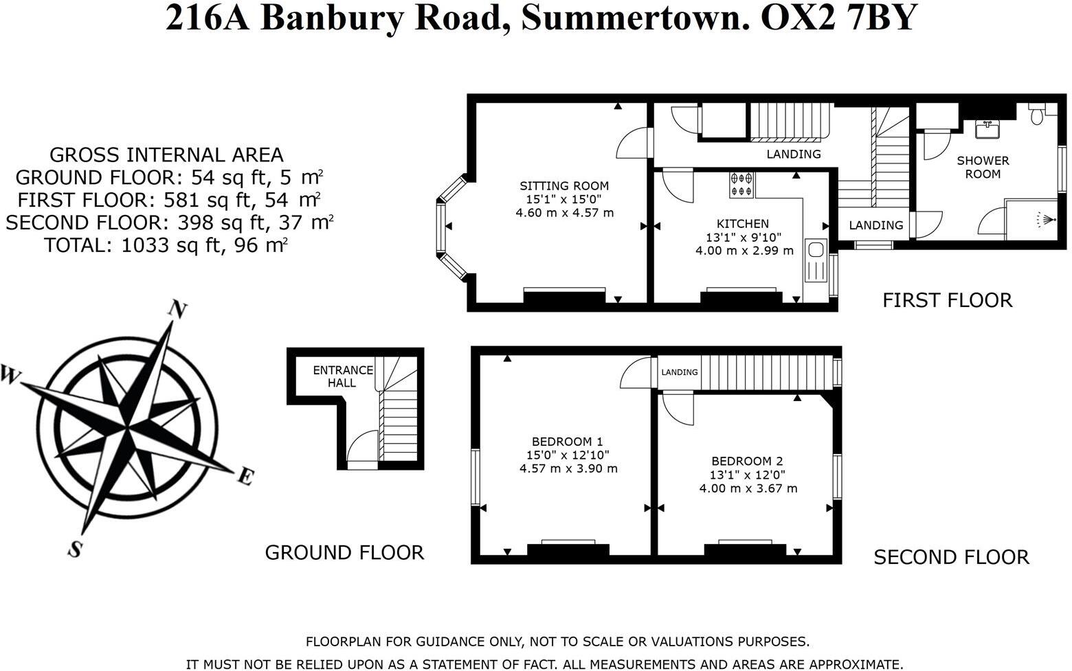 Banbury Road, Summertown, Oxford floorplan