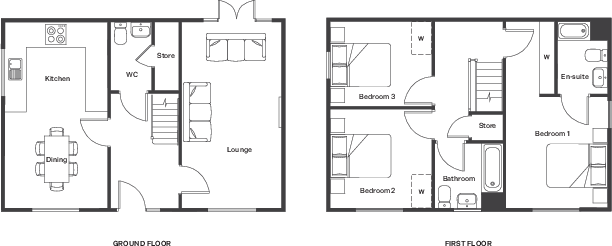 Pelsey Close, Swanscombe, Kent, DA10 floorplan