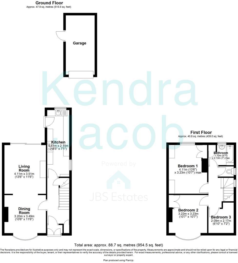 Woodland Drive, Worksop floorplan