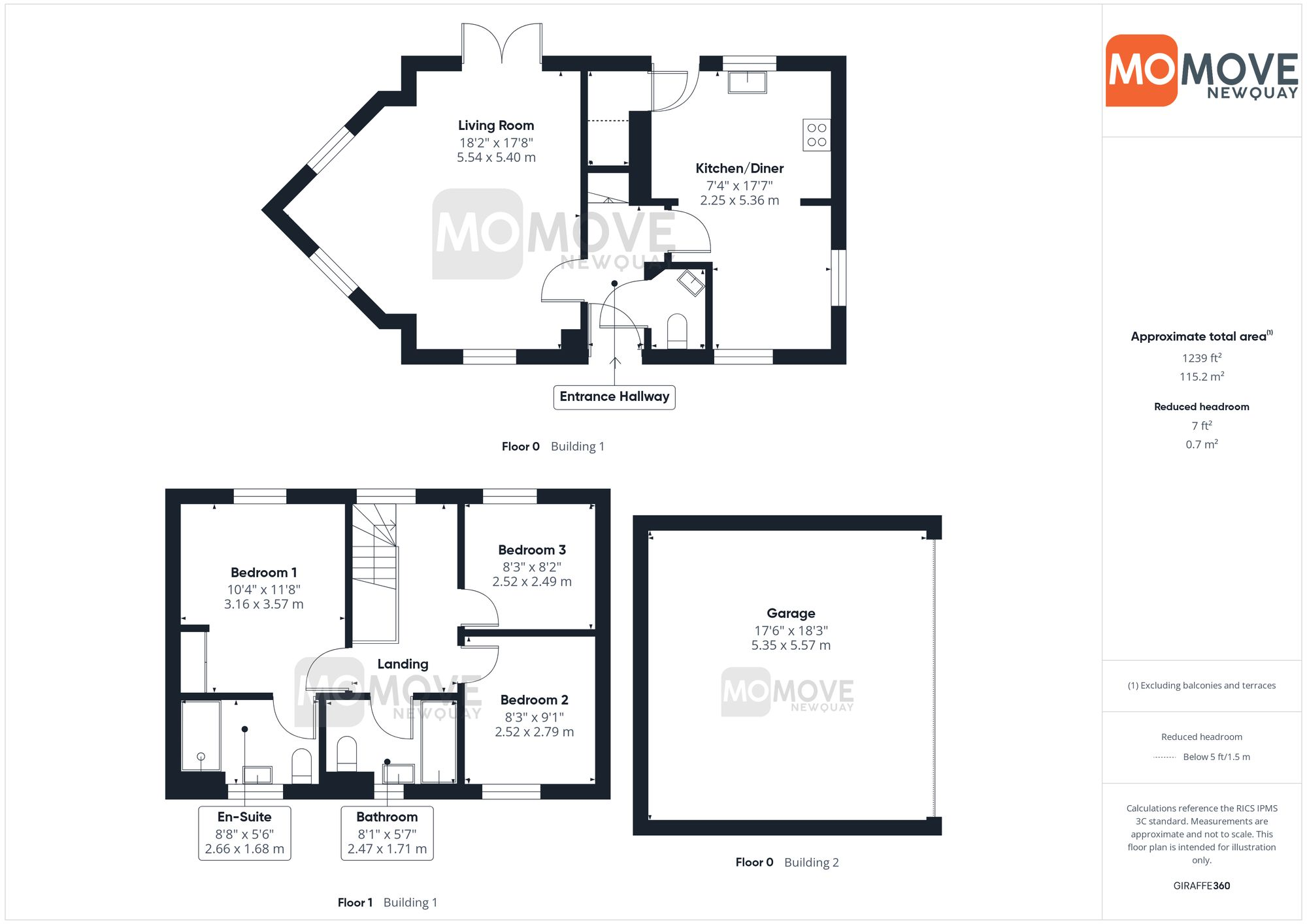 14, Gwarak Trystan, Nansledan, TR8 floorplan