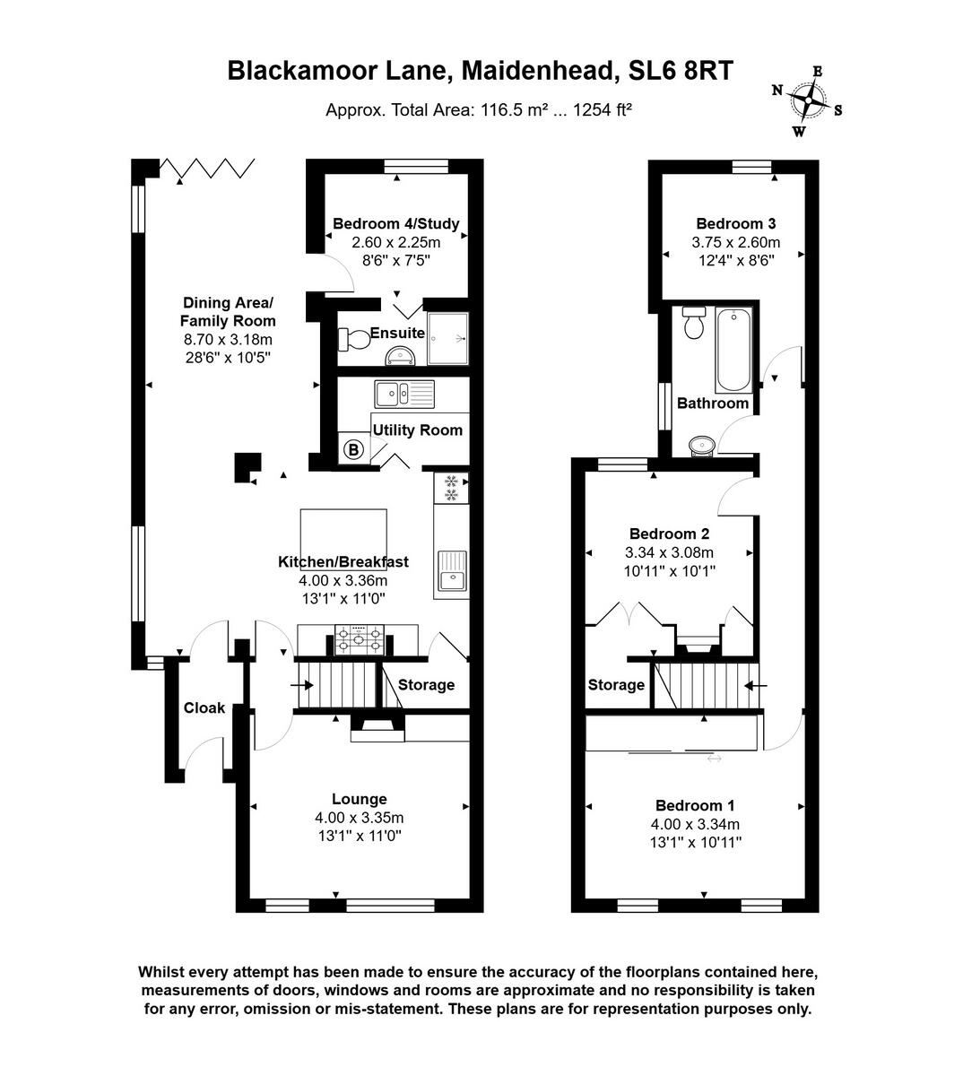Blackamoor Lane, Maidenhead, SL6 floorplan