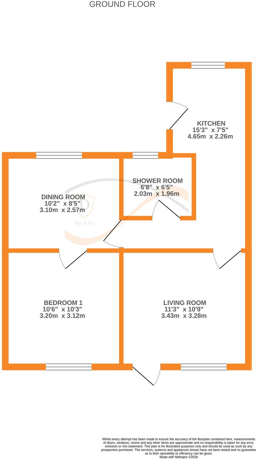 Ivy Terrace, Keighley, BD21 floorplan