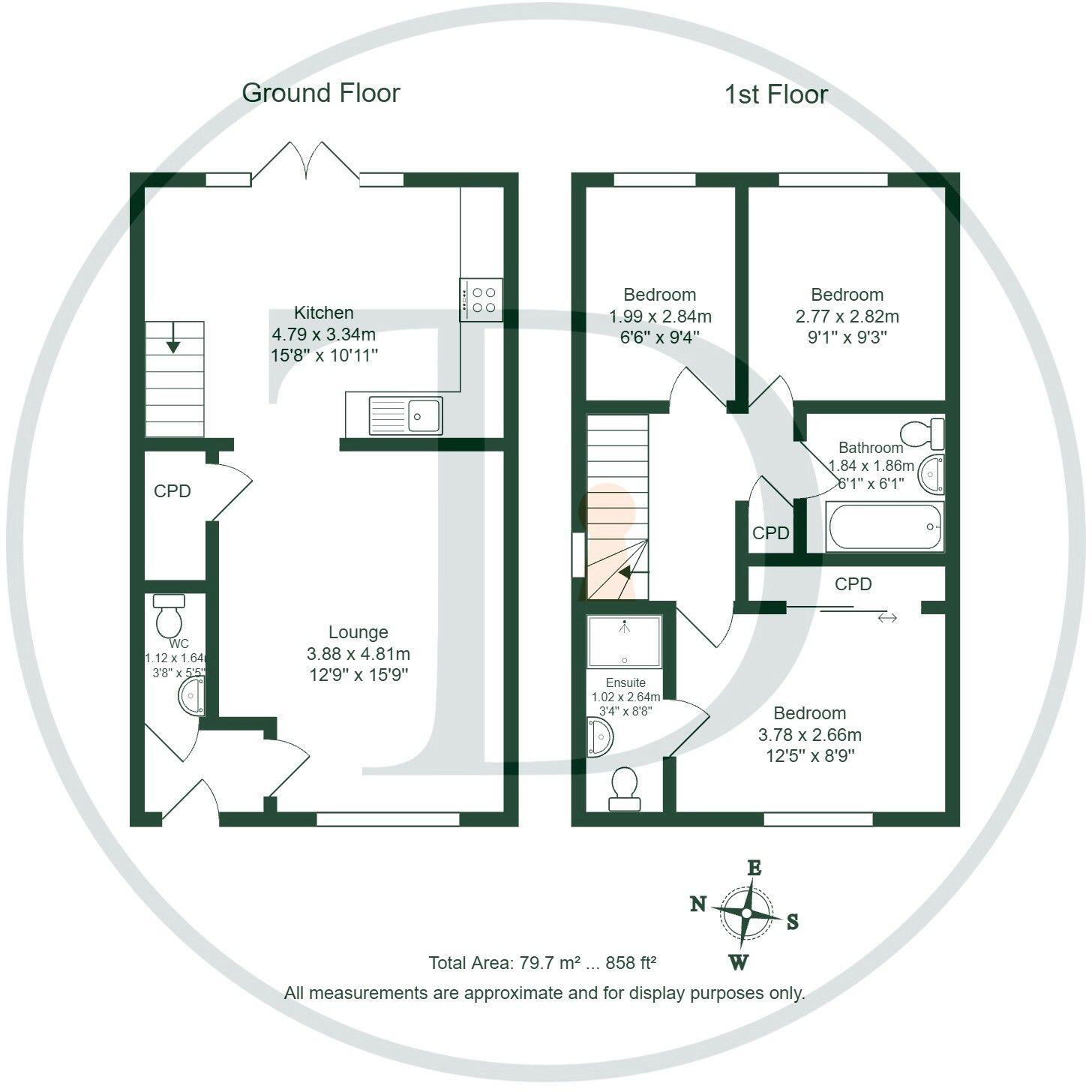 Bayweaver Street, Little Sutton, Ellesmere Port, CH66 floorplan